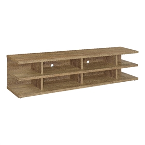 Pemberly Row 78-inch 2-tier TV Stand and Media Console in Mango