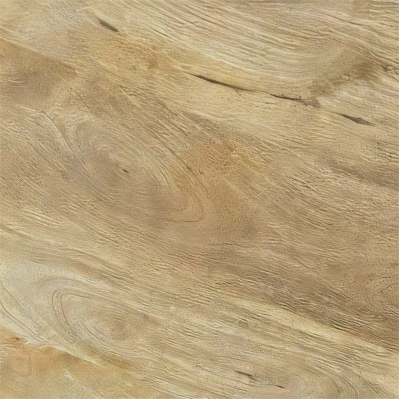 Pemberly Row Round Solid Wood End Side Table in Natural Mango