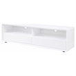 Pemberly Row 71-inch 2-drawer TV Stand and Media Console in White
