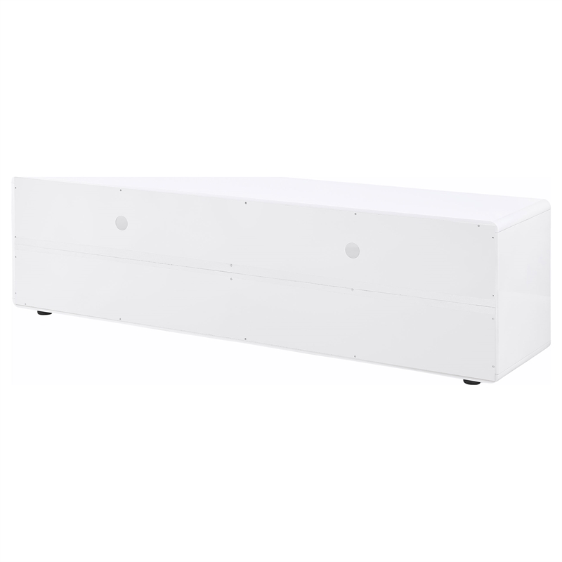 Pemberly Row 71-inch 2-drawer TV Stand and Media Console in White