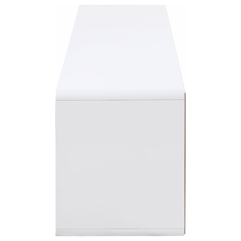 Pemberly Row 71-inch 2-drawer TV Stand and Media Console in White
