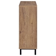 Pemberly Row 2-door Entryway Shoe Storage Cabinet in Natural Oak