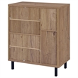 Pemberly Row 2-door Entryway Shoe Storage Cabinet in Natural Oak
