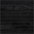 Pemberly Row Tempered Glass Full Length Standing Mirror in Black Oak