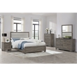 Pemberly Row Transitional 4-drawer Chest of Drawers in Brown Oak