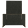 Pemberly Row Transitional 6-drawer Dresser and Mirror in Dark Cocoa