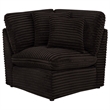 Pemberly Row 7-piece Fabric Modular Power Reclining Sectional in Chocolate