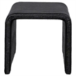 Pemberly Row 3-piece Woven Rattan Coffee and End Table Set in Black