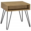 Pemberly Row 3-piece Lift Top Coffee and End Table Set in Golden Oak