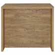 Pemberly Row 12-Bottle Engineered Wood Freestanding Home Bar in Mango