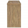 Pemberly Row 12-Bottle Engineered Wood Freestanding Home Bar in Mango