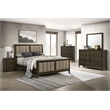 Pemberly Row 4-drawer Rubberwood Chest of Drawers in Dark Cocoa