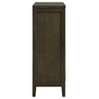 Pemberly Row 4-drawer Rubberwood Chest of Drawers in Dark Cocoa