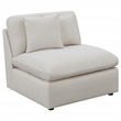 Pemberly Row 5-piece Upholstered Modular Sectional Sofa in Ivory