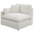 Pemberly Row 5-piece Upholstered Modular Sectional Sofa in Ivory