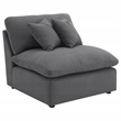 Pemberly Row 5-piece Upholstered Modular Sectional Sofa in Charcoal