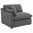 Pemberly Row 5-piece Upholstered Modular Sectional Sofa in Charcoal