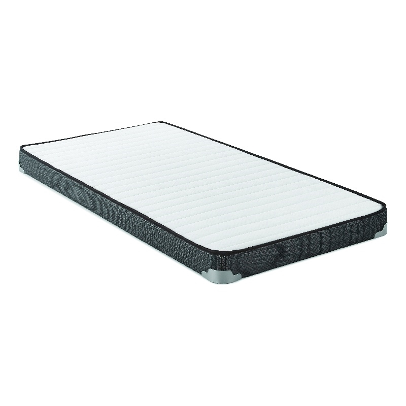 Pemberly Row 7-Inch Full Foam Mattress with Built-In Bunkie Board