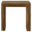 Pemberly Row 2-Piece Solid Sheesham Coffee and End Table Set in Auburn