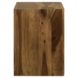 Pemberly Row 2-Piece Solid Sheesham Coffee and End Table Set in Auburn