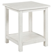Pemberly Row 3-piece Coffee and End Table Set in Distressed White
