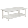 Pemberly Row 3-piece Coffee and End Table Set in Distressed White
