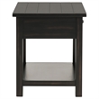Pemberly Row 2-piece Coffee and 1-drawer End Table Set in Java
