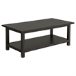 Pemberly Row 2-piece Coffee and 1-drawer End Table Set in Java