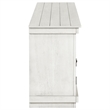 Pemberly Row 60-inch TV Stand Media Console in Distressed White