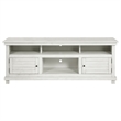 Pemberly Row 70-inch TV Stand Media Console in Distressed White