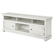 Pemberly Row 70-inch TV Stand Media Console in Distressed White