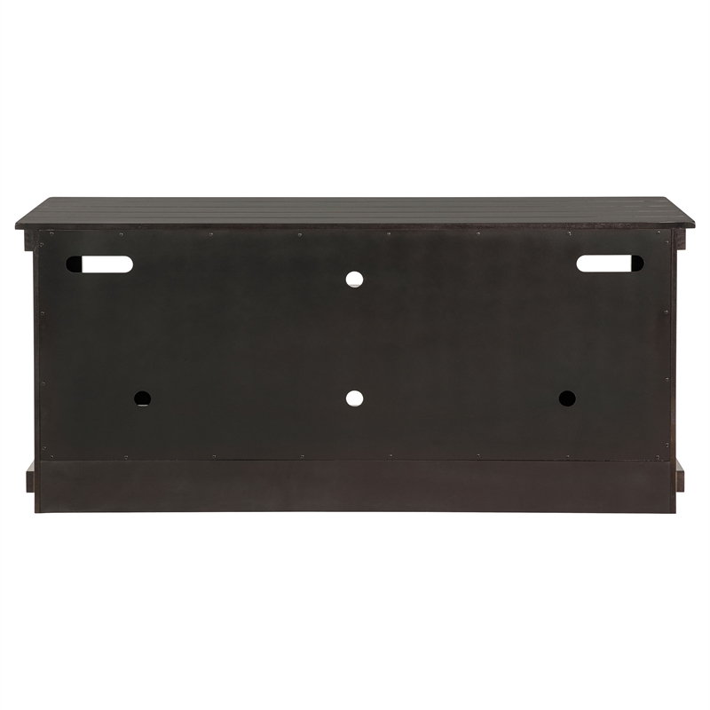 Pemberly Row 60-inch TV Stand Media Console in Distressed Java