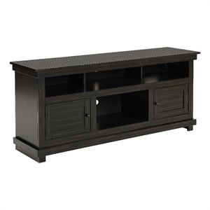 Pemberly Row 60-inch TV Stand Media Console in Distressed Java
