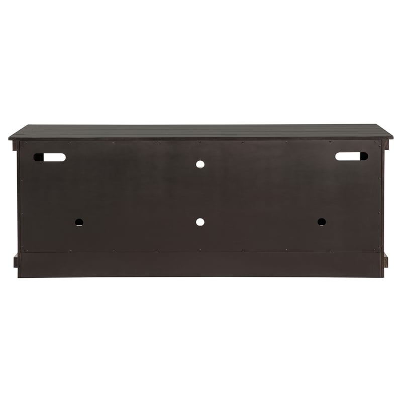 Pemberly Row 70-inch TV Stand Media Console with Cord Management in Java