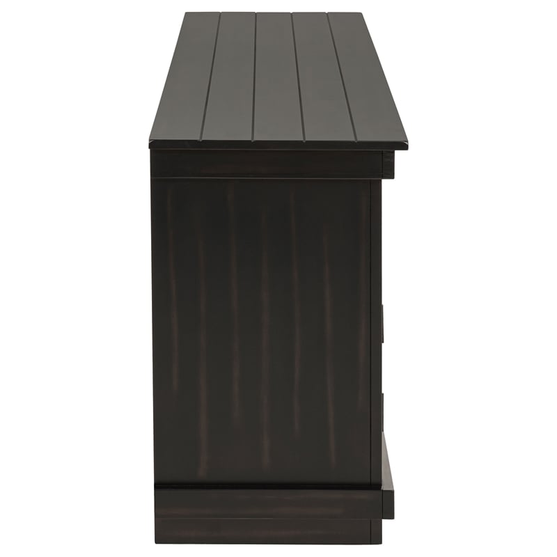 Pemberly Row 70-inch TV Stand Media Console with Cord Management in Java