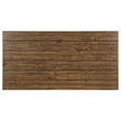 Pemberly Row Rectangular Wood Coffee Table with Shelf in Distressed Brown