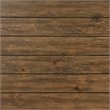 Pemberly Row Rectangular Wood Coffee Table with Shelf in Distressed Brown