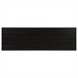 Pemberly Row Wood Entryway Sofa Console Table with Shelf in Java