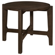 Pemberly Row 3-piece Solid Wood Coffee and End Table Set in Dark Brown