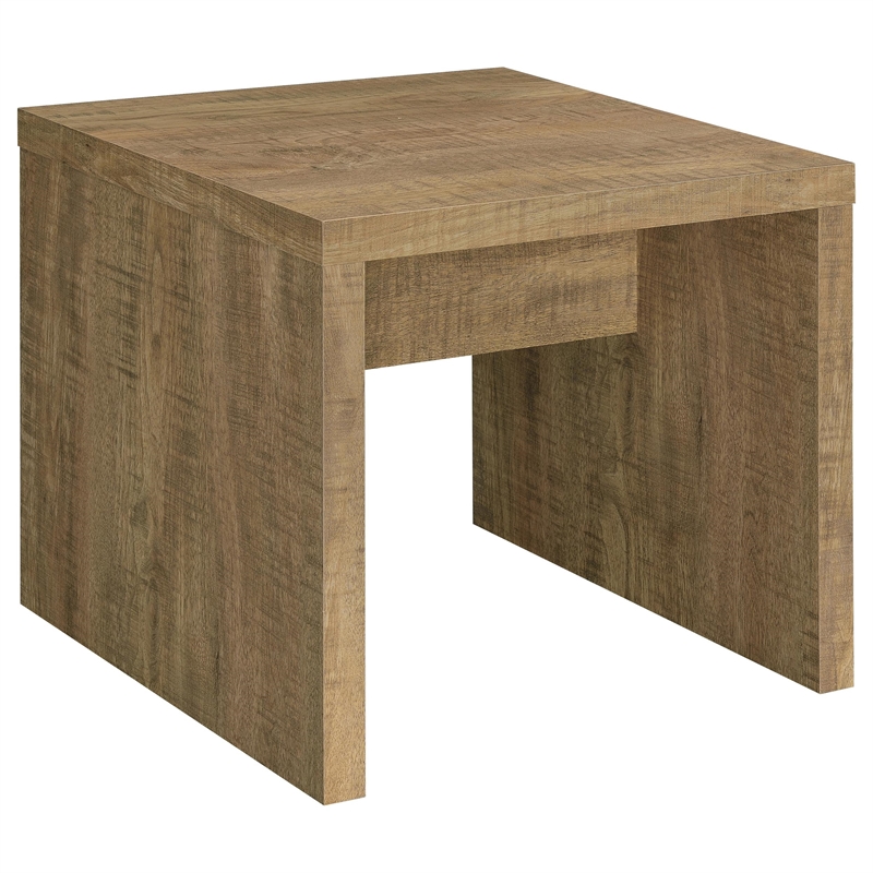 Pemberly Row 2-piece Rectangular Coffee and End Table Set in Mango