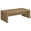 Pemberly Row 2-piece Rectangular Coffee and End Table Set in Mango