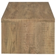 Pemberly Row 3-piece Rectangular Coffee and End Table Set in Mango