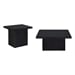 Black/ 2-piece