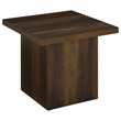 Pemberly Row 3-piece Square Engineered Wood Coffee Table Set in Dark Pine