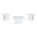 White High Gloss/ 3-piece