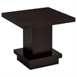 Pemberly Row 3-piece Square Coffee and End Table Set in Cappuccino