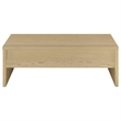 Pemberly Row Engineered Wood Lift Top Coffee Table in Light Oak