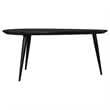 Pemberly Row 2-piece Triangular Coffee and End Table Set in Black