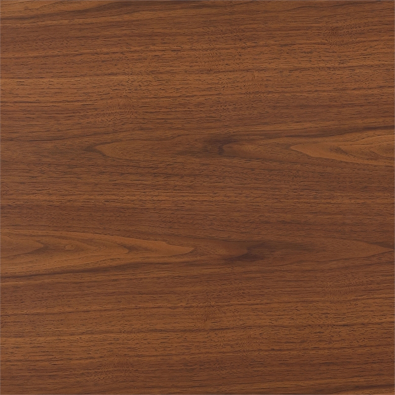 Pemberly Row 2-piece Coffee and End Table Set in Walnut and Black