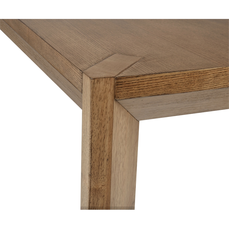 Pemberly Row 5-piece 72-inch Rectangular Dining Set in Natural Brown